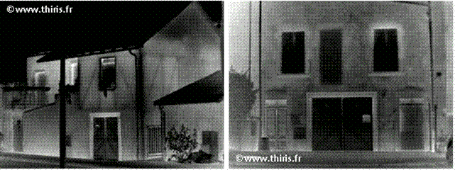 Détails structure masqués par crépis.